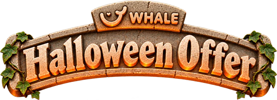 Whale Halloween offer